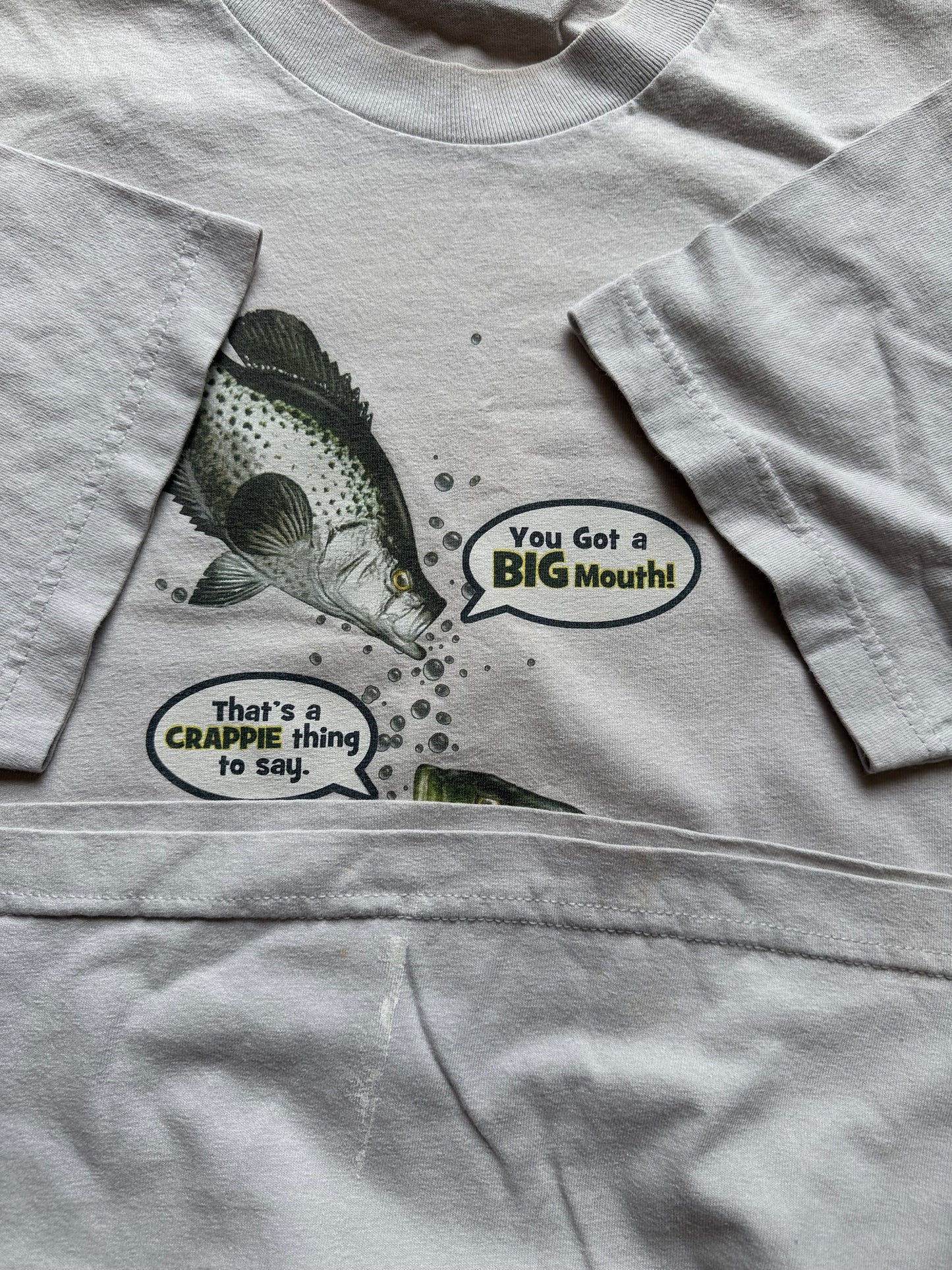 Vintage Crappie Thing To Say Tee. Size M