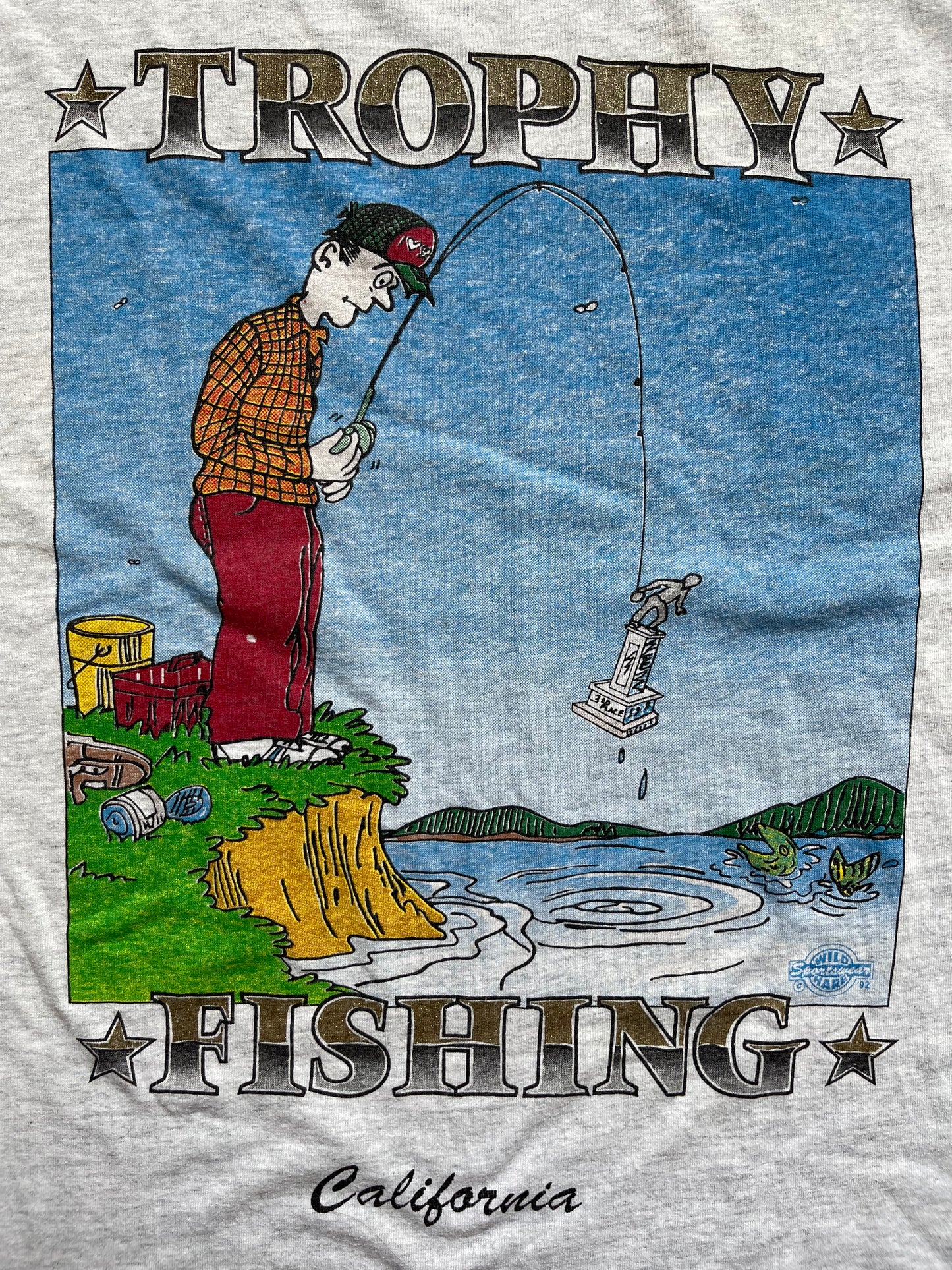 Vintage Trophy Fishing Tee