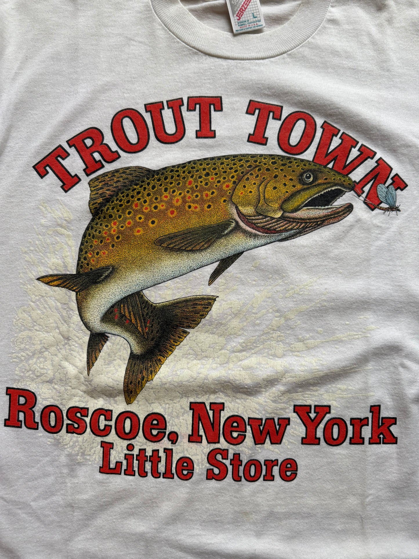 Vintage Jerzees Trout Town Tee