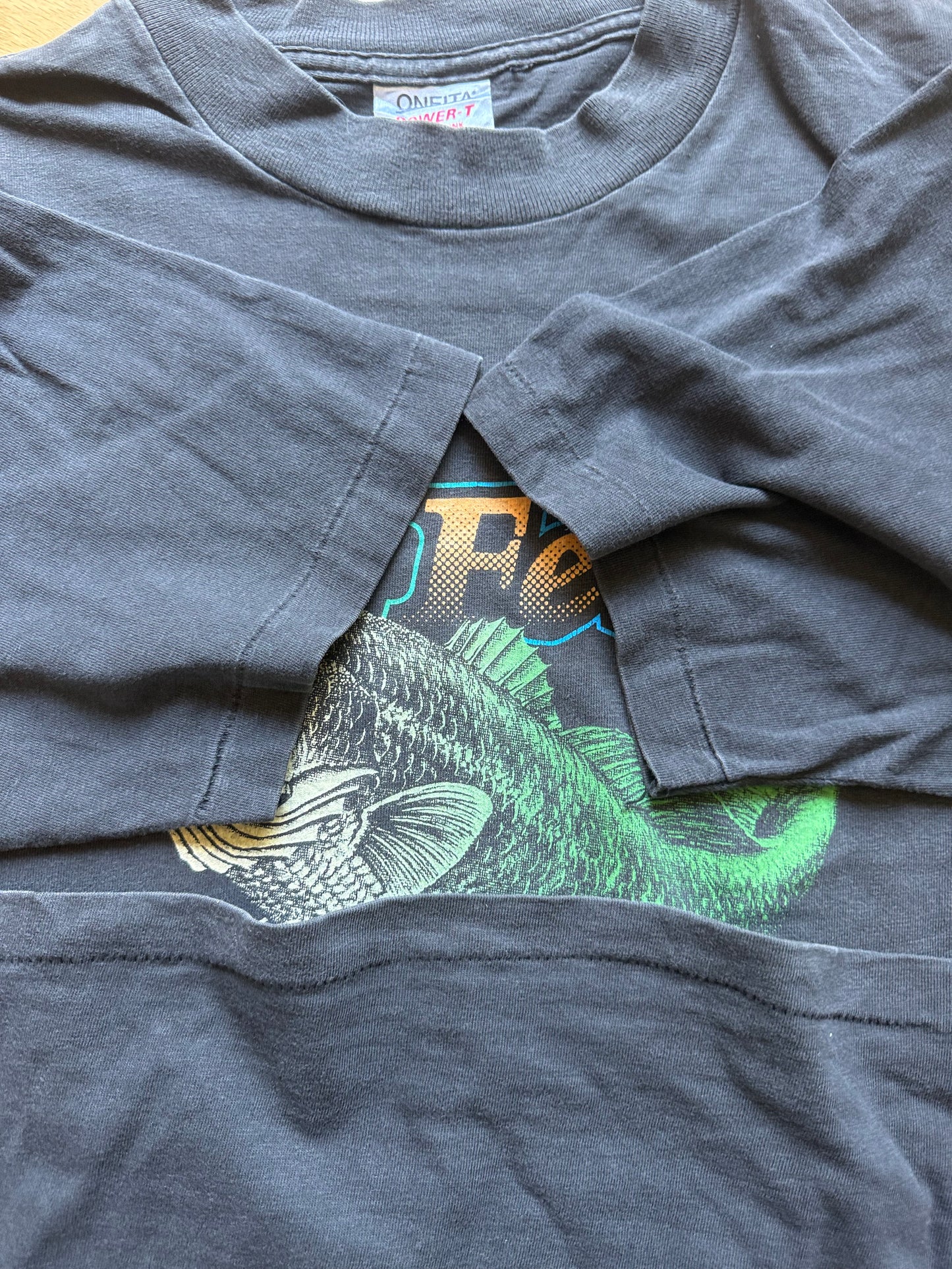 Vintage Bass Fever Tee. Size XL