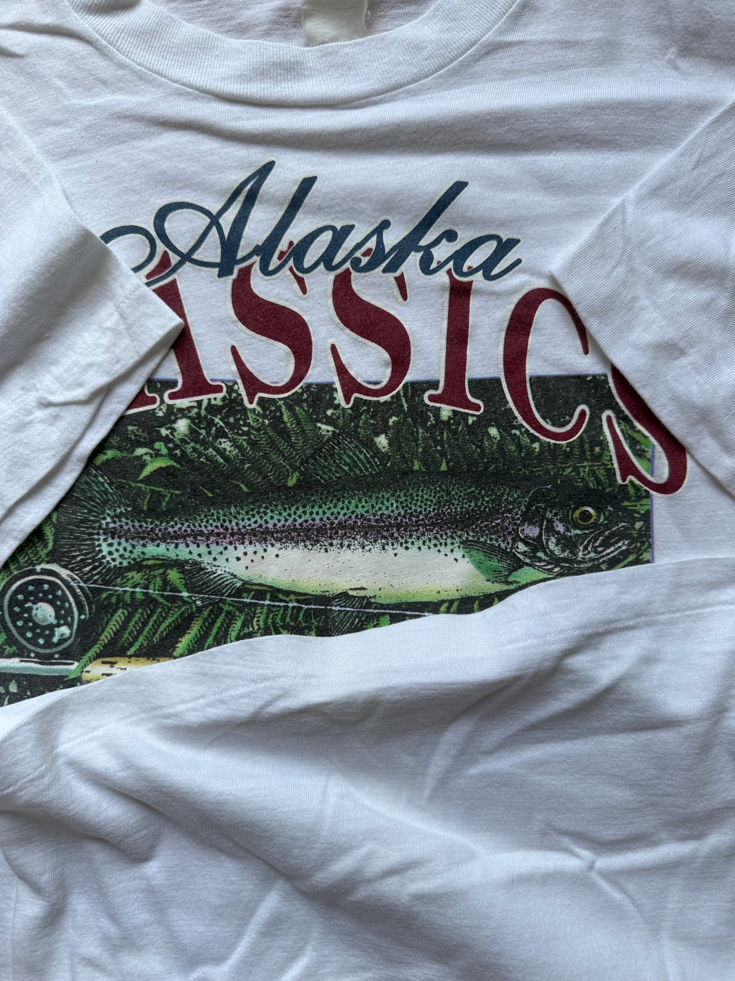 Vintage Alaska Classics Tee. Size L