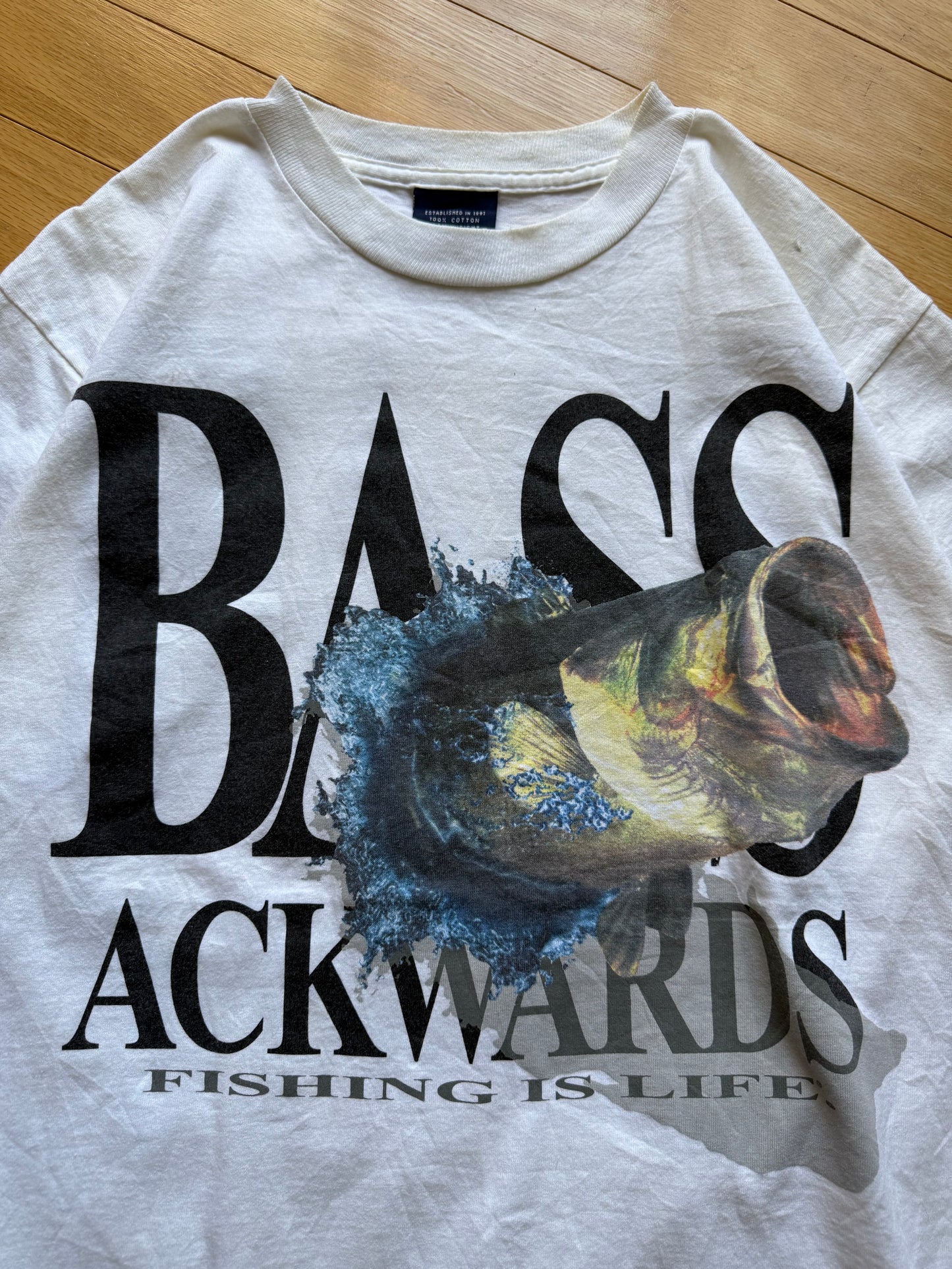 Vintage Bass Ackwards Tee