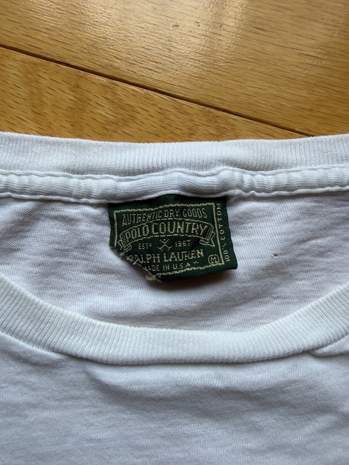 Vintage Ralph Lauren Polo Country Tee. Size M
