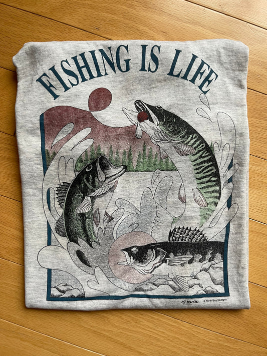 Vintage Fishing is Life Tee