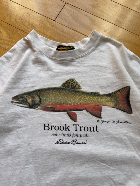 Vintage Eddie Bauer Joseph Tomelleri Brook Trout Tee