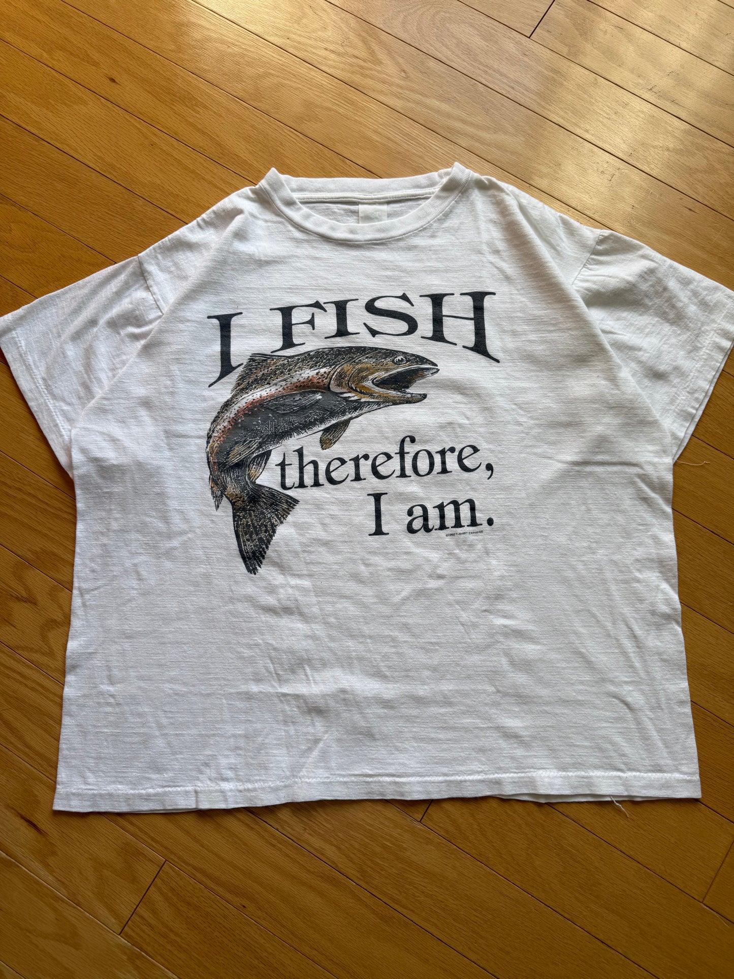 Vintage I Fish, Therefor I Am Tee