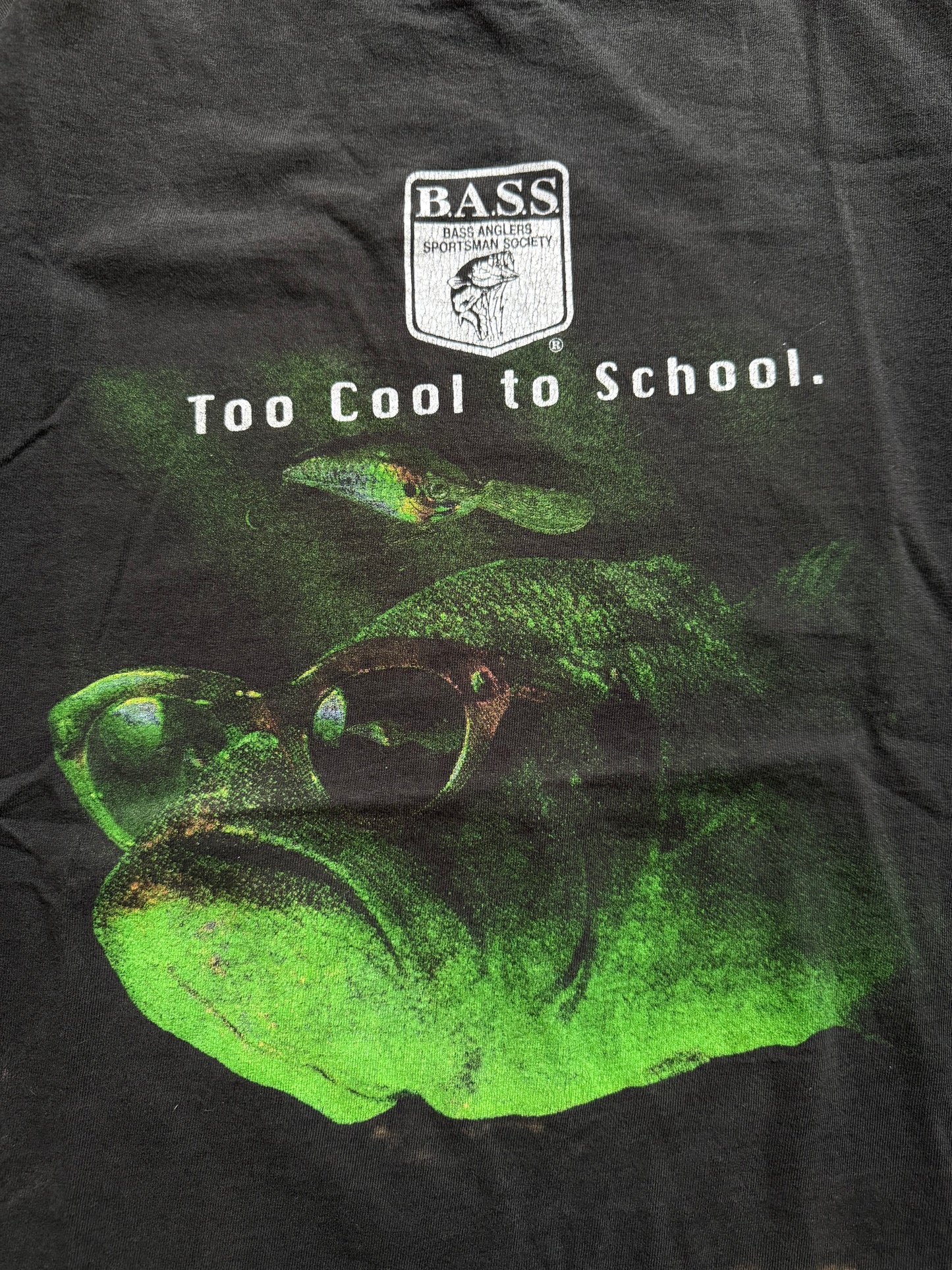Vintage B.A.S.S. Too Cool to School Tee