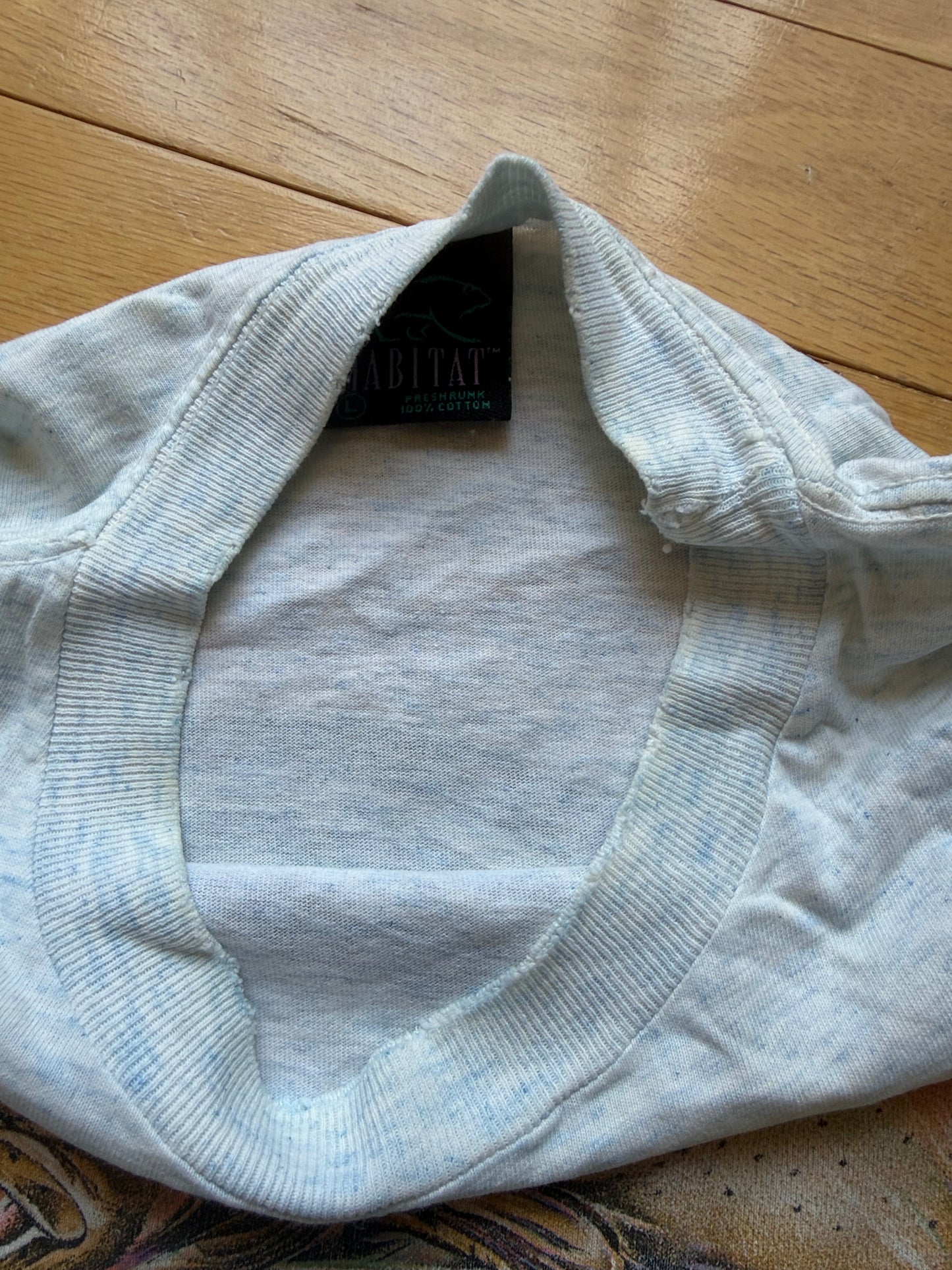 Vintage Habitat Rainbow Trout Tee. Size L