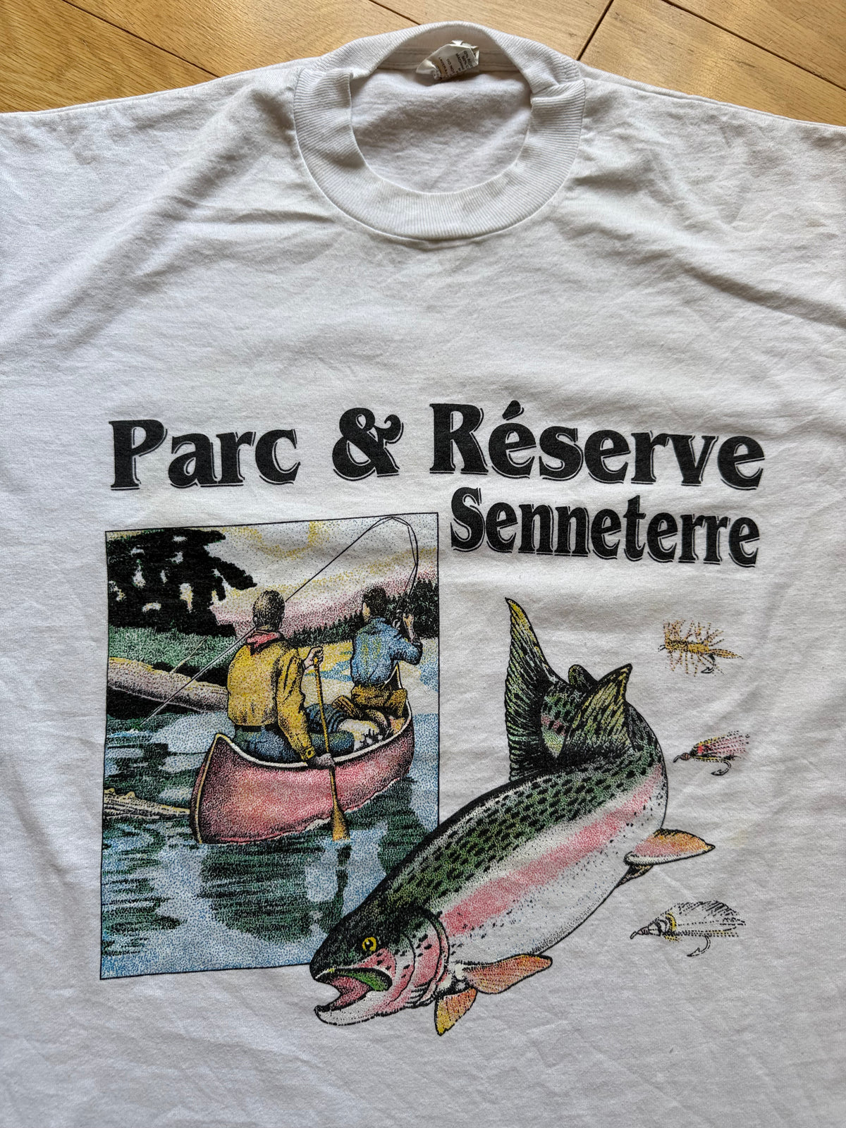Vintage Canada Parc & Reserve Senneterre Tee. Size L