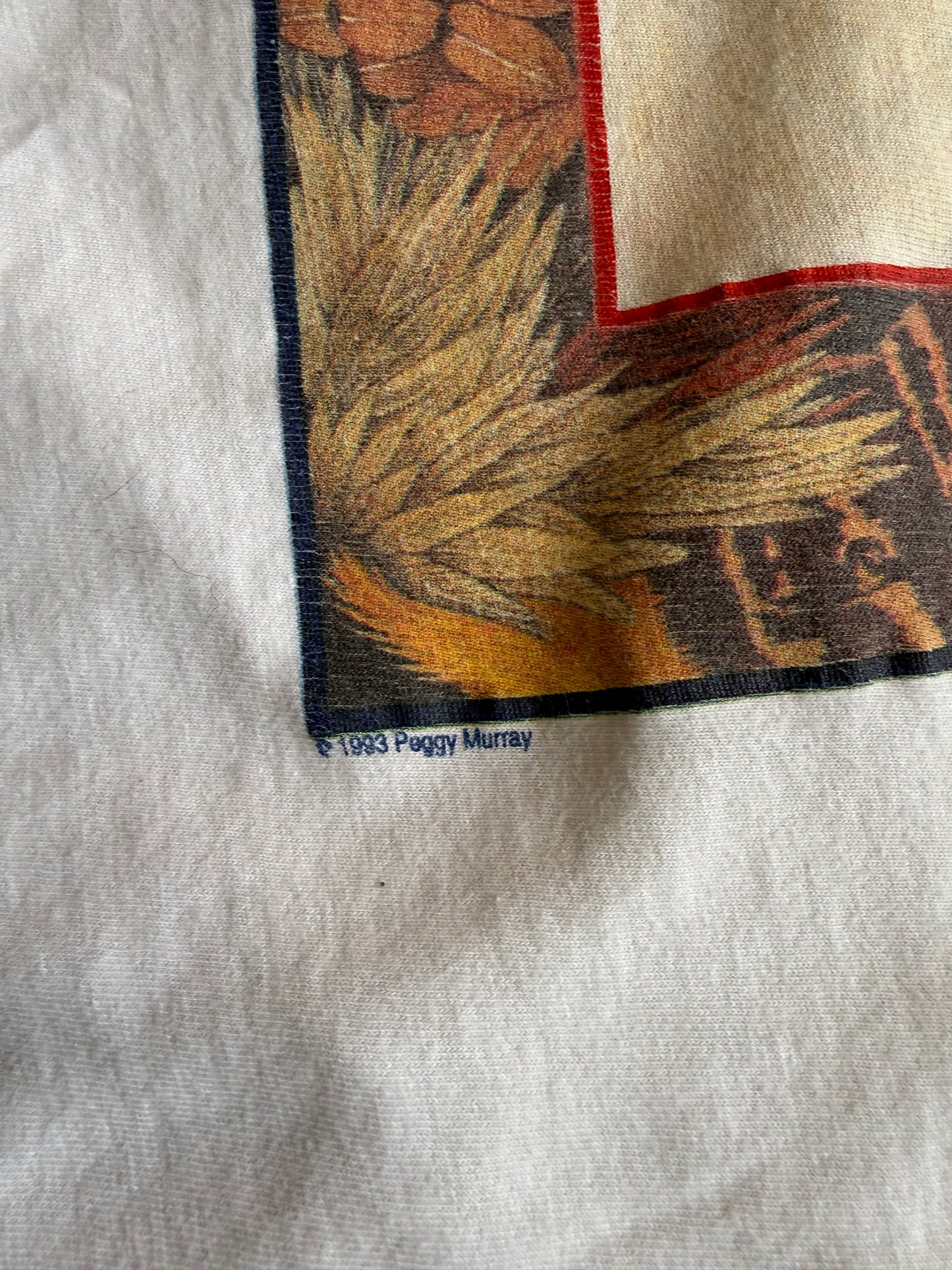 Vintage Peggy Murray Just Say No To Bait Tee