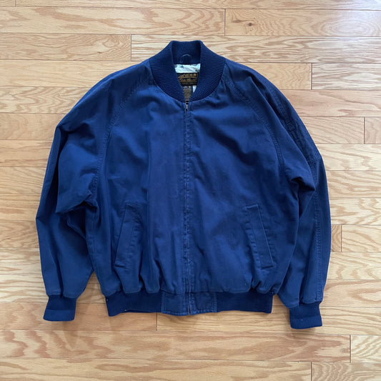 Vintage Eddie Bauer Lined Bomber Jacket