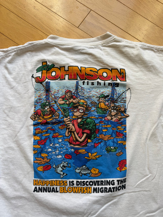 Vintage Big Johnson Blow Fish Migration Tee