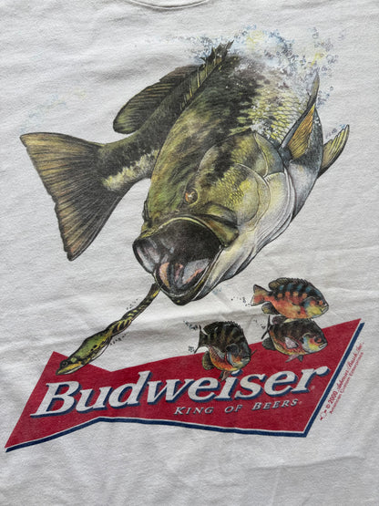 Vintage Budweiser Frog Bite Tee. Size XXL