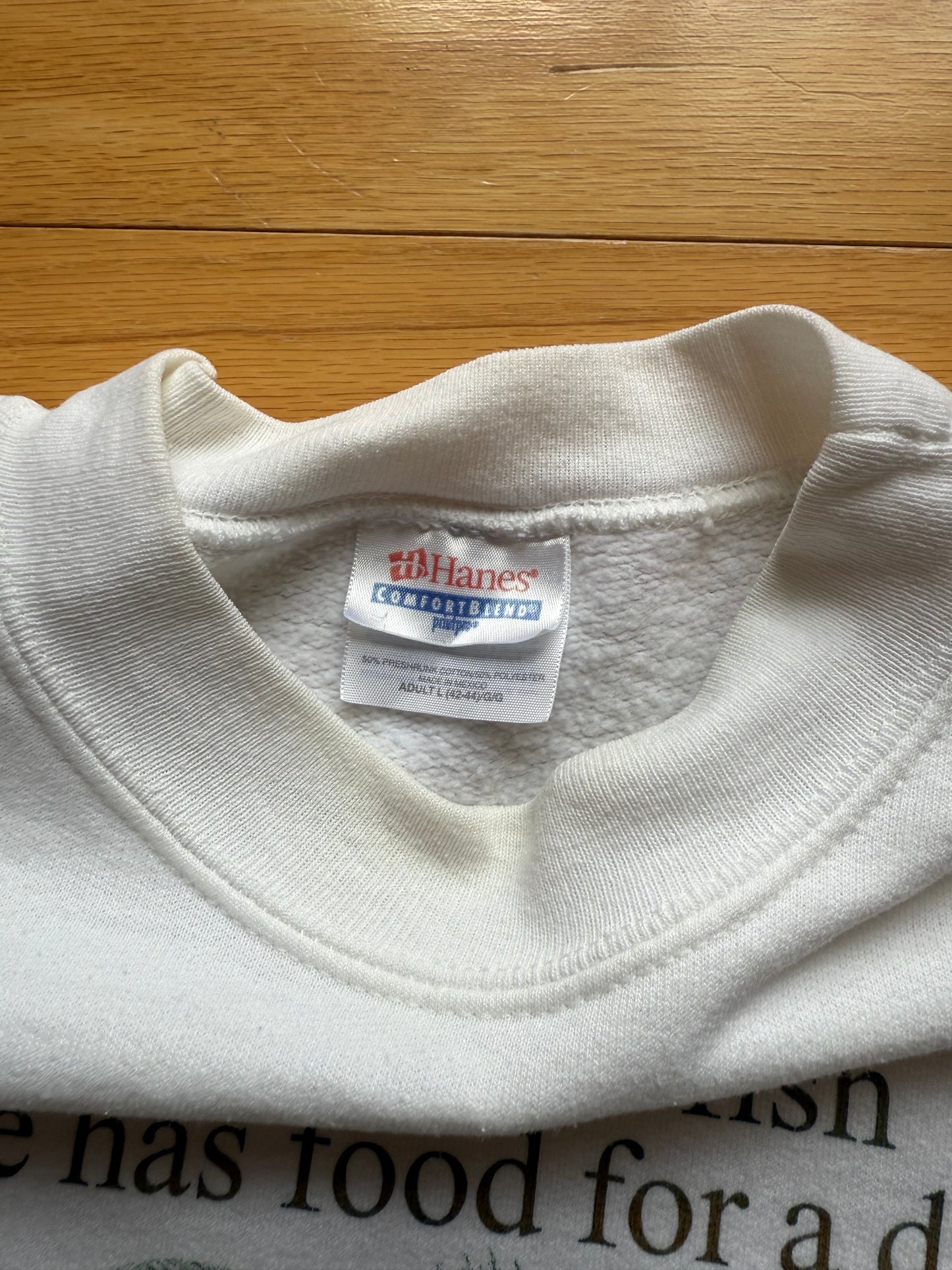 Vintage Give a man a fish Crewneck