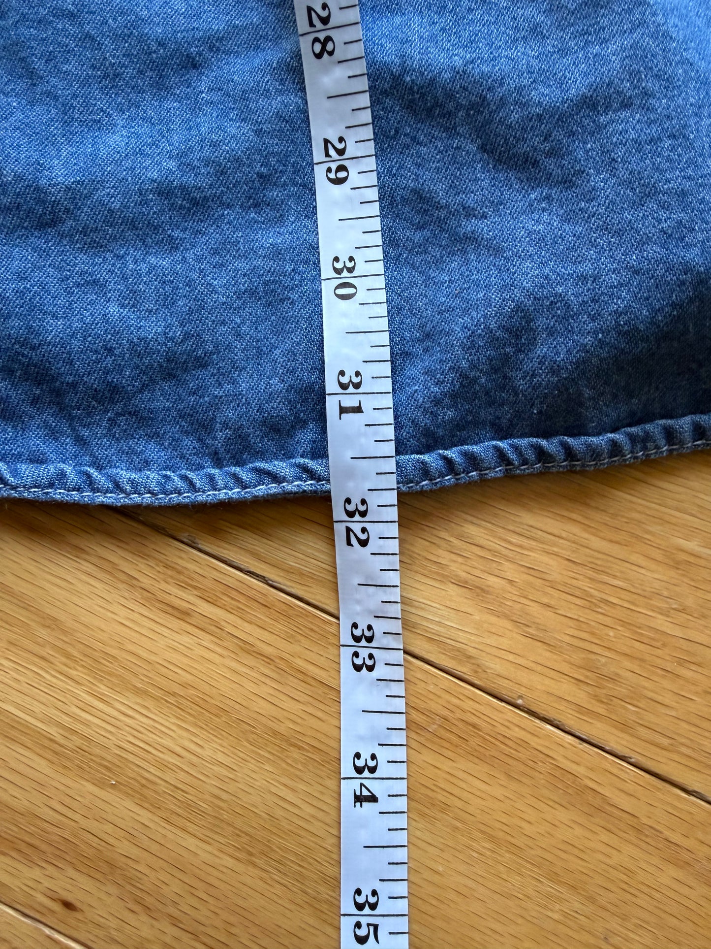 Vintage Wasatch Denim Fish On Shirt