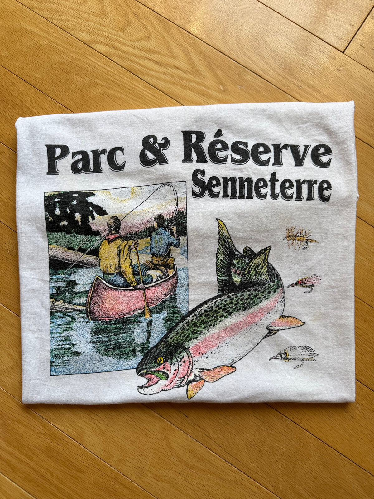 Vintage Canada Parc & Reserve Senneterre Tee. Size L