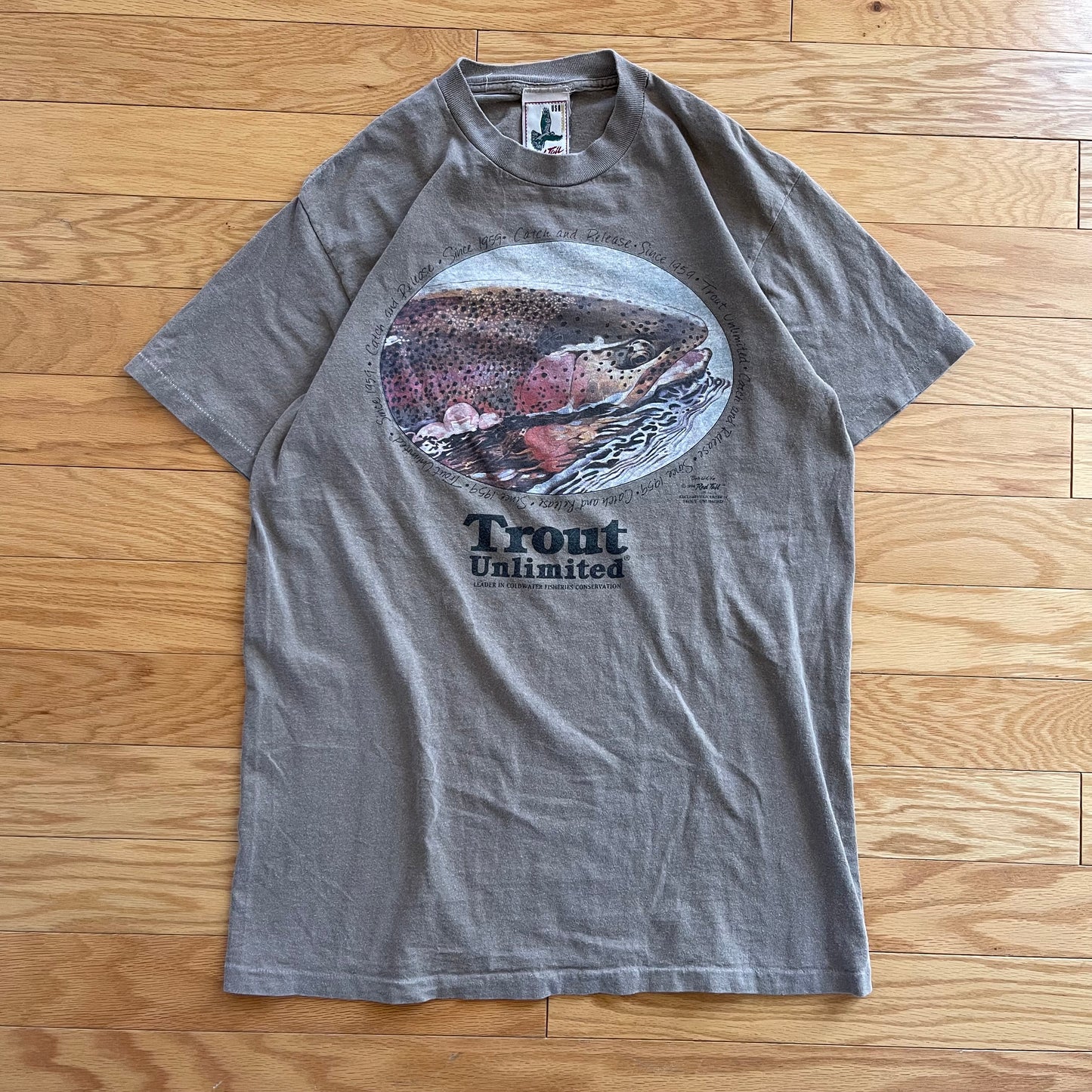 Vintage 1996 Trout Unlimited Tee
