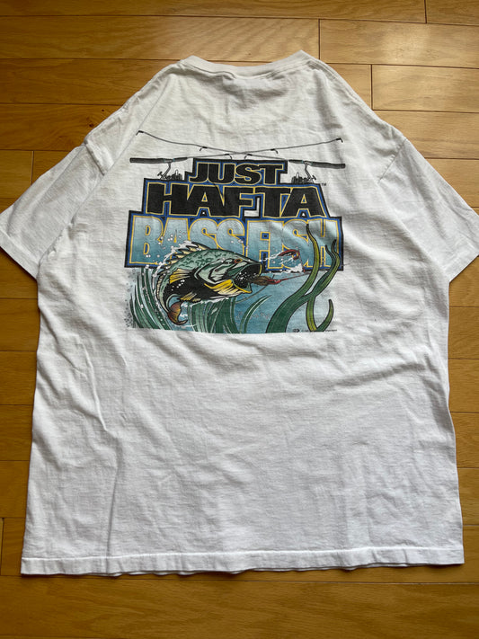 Vintage Just Hafta Fish Tee
