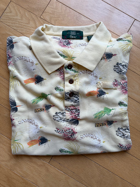 Vintage Orvis Fly Polo. Size XXL