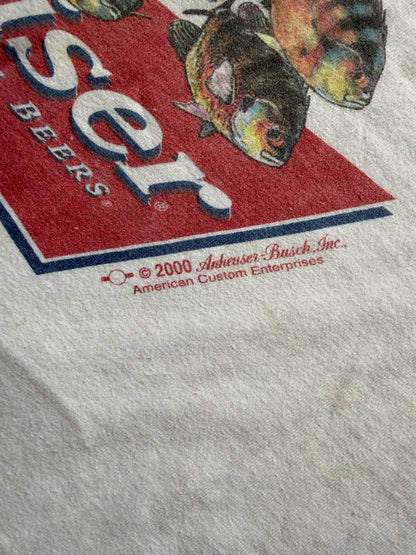 Vintage Budweiser Frog Bite Tee. Size XXL