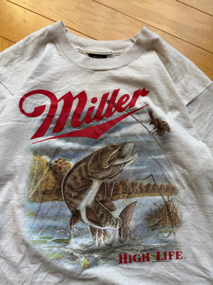 Vintage Miller Musky Tee. Size L