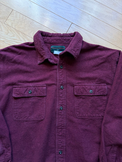 Vintage Field & Stream Flannel Shirt. Size L