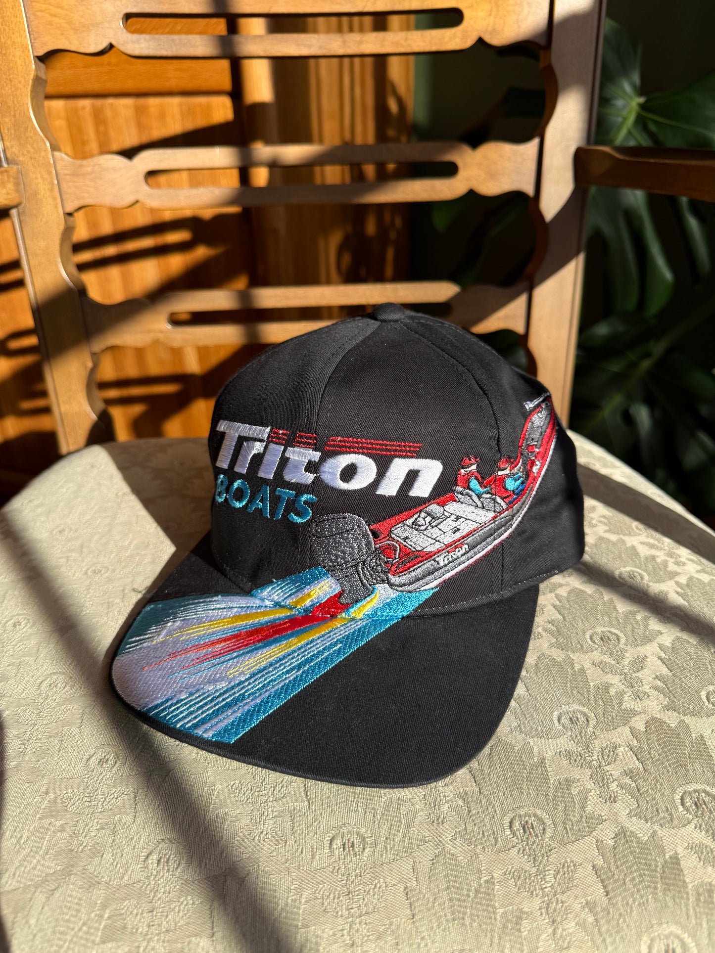 Vintage Triton Embroidered Hat