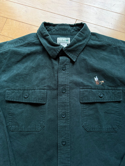 Vintage L.L. Bean Chamois Shirt. Size XL