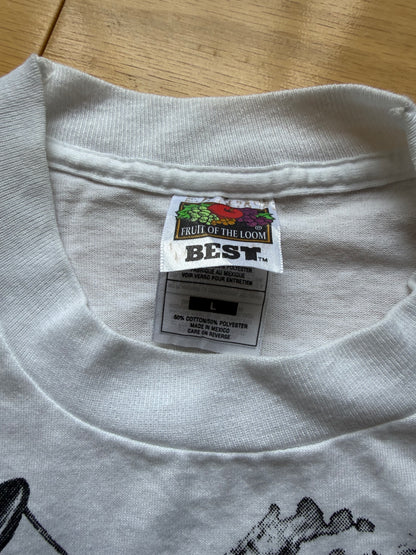 Vintage AOP Bass Tee. Size L