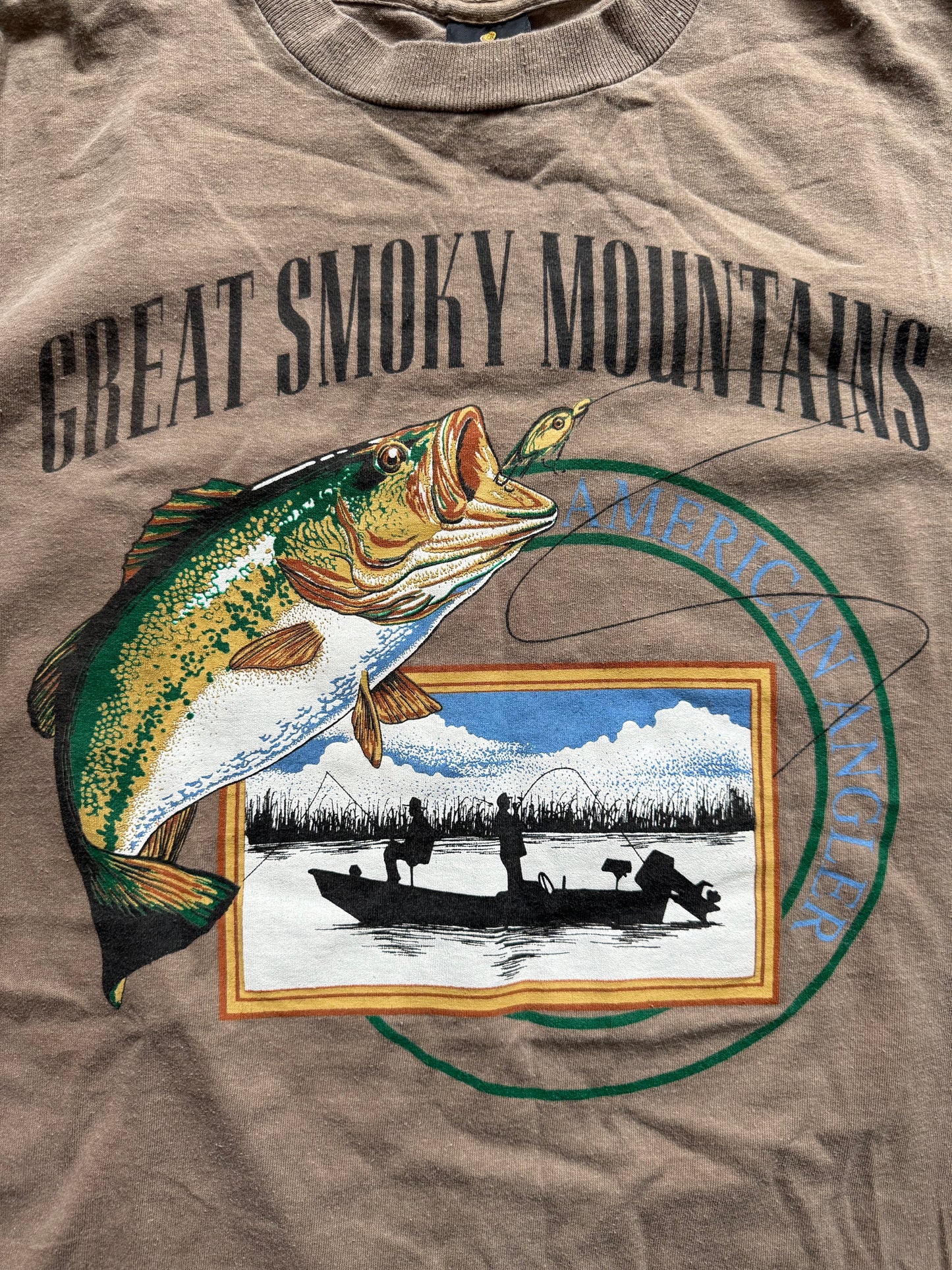 Vintage Great Smoky Mountains American Anger Tee