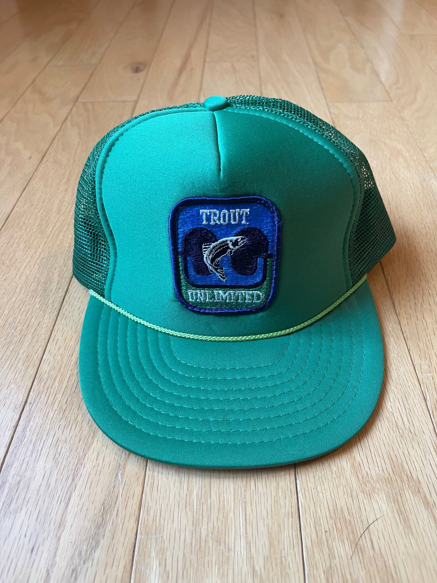 Vintage Trout Unlimited Patch Hat