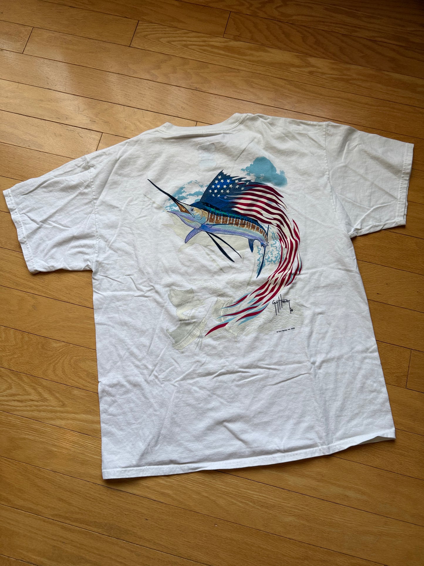 Vintage Guy Harvey USA Sailfish Tee