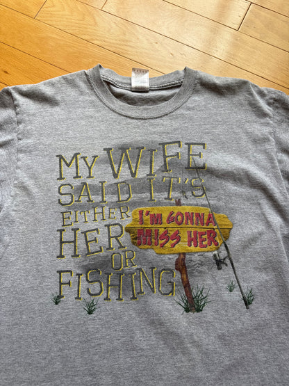 I’m Gonna Miss Her Tee. Size L