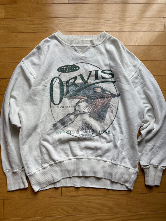 Vintage Orvis Flies Crewneck