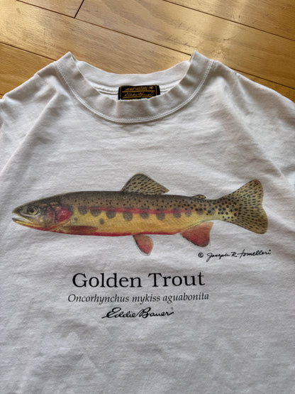 Vintage Eddie Bauer Joseph Tomelleri Golden Trout Tee
