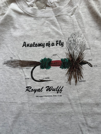 Vintage Anatomy of a Royal Wulff Tee. Size XL