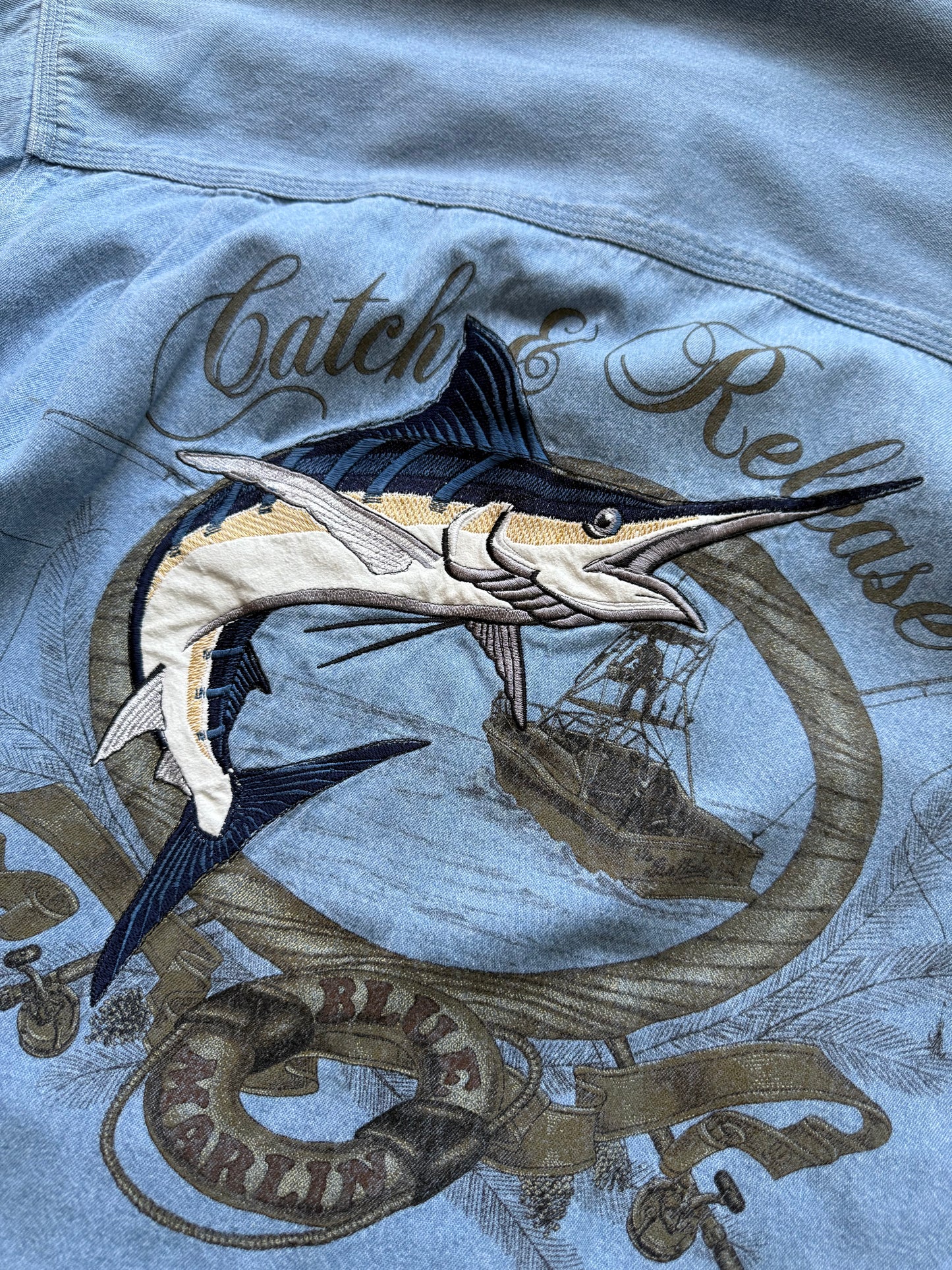 Vintage Showshoe Thompson Catch & Release Shirt
