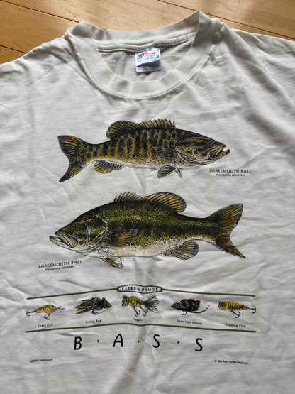 Vintage Alan James Robinson Bass Tee. Size XXL