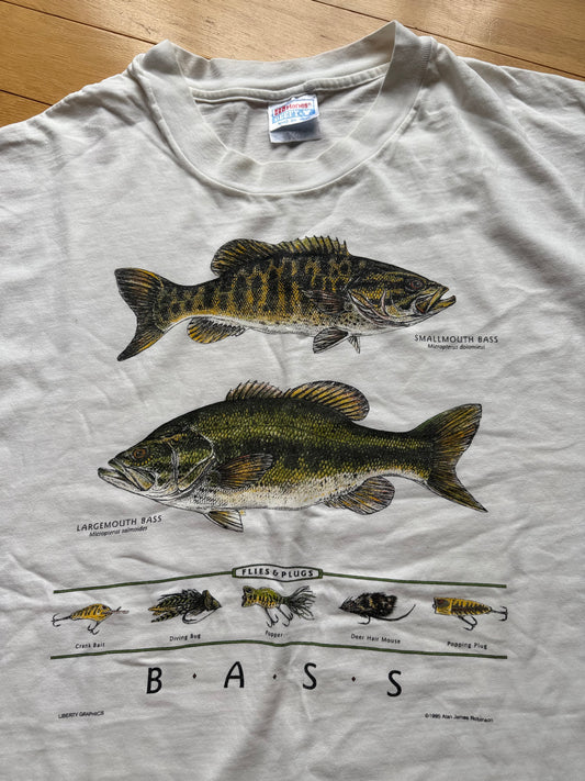 Vintage Alan James Robinson Bass Tee. Size XXL