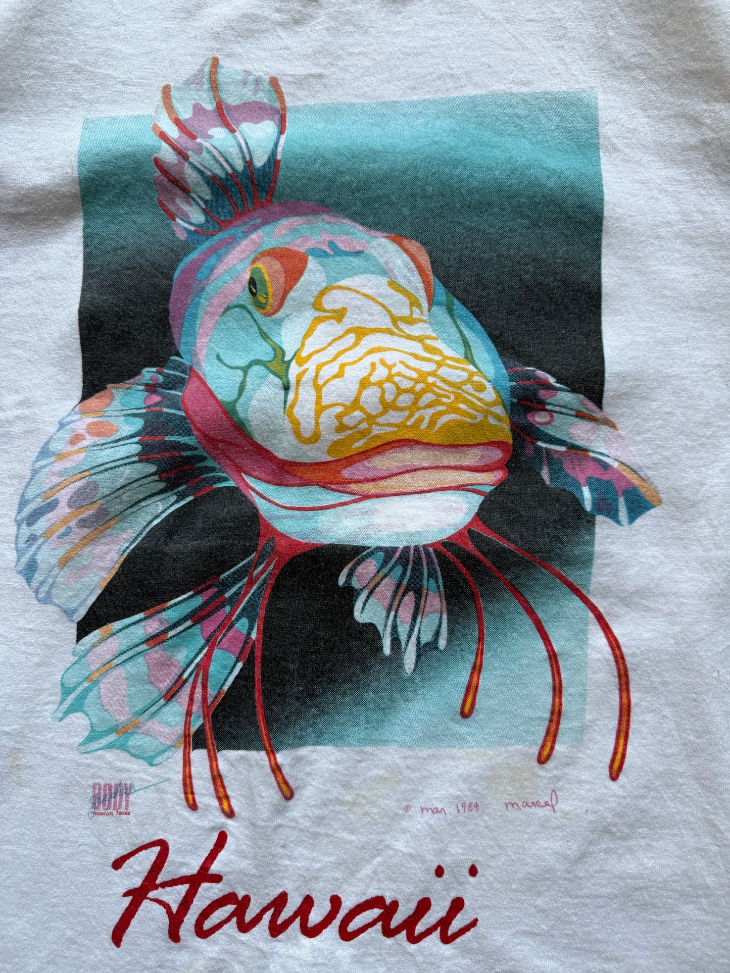 Vintage Hawaii Tee. Size XL
