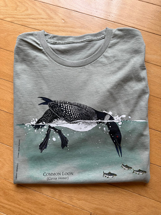 Vintage Alan James Robinson Loon Tee. Size S