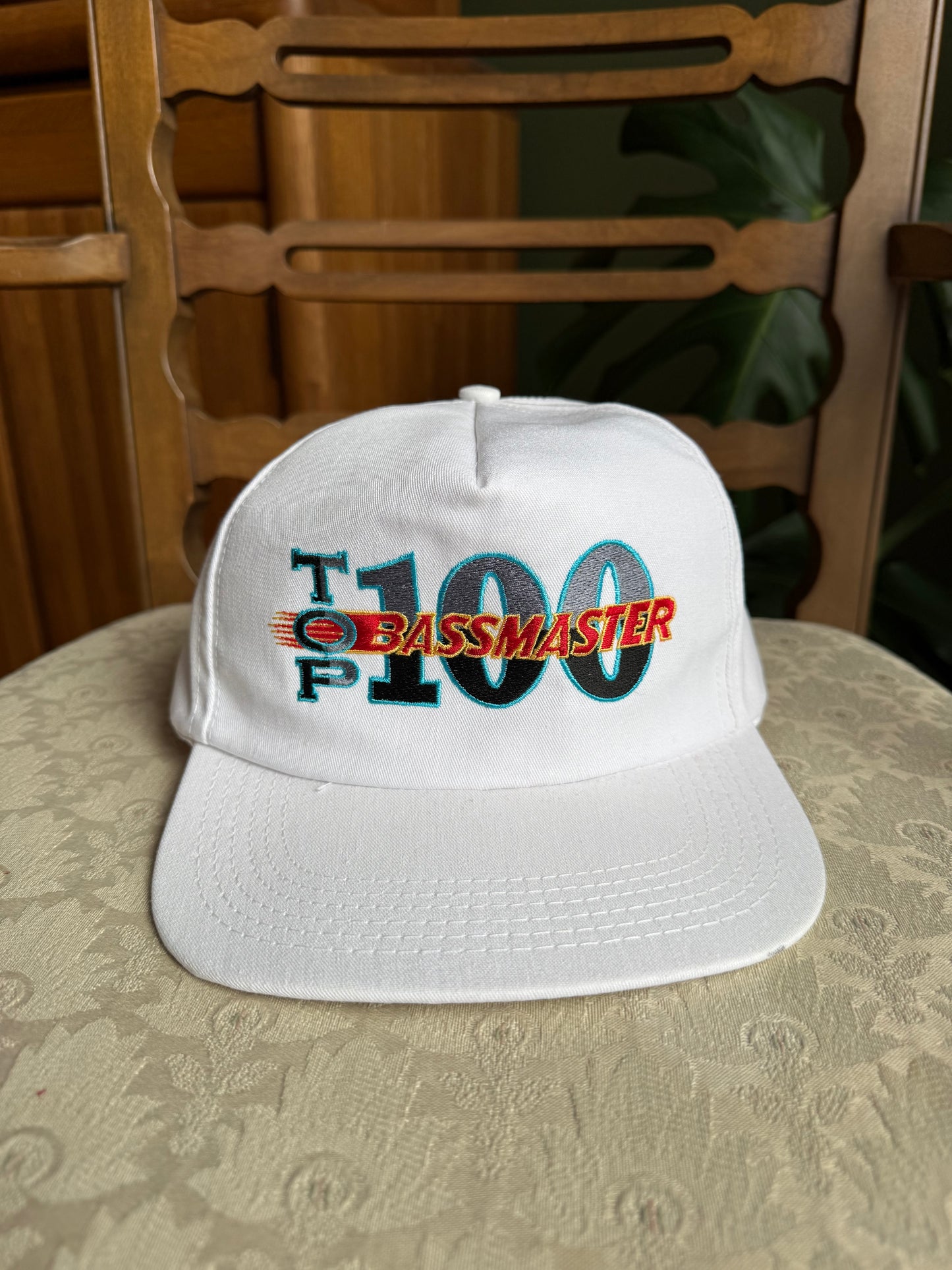 Vintage Top 100 Bass Master Snapback Hat