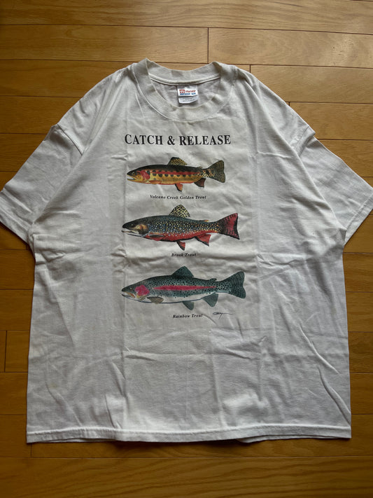 Vintage Catch & Release Trout Tee