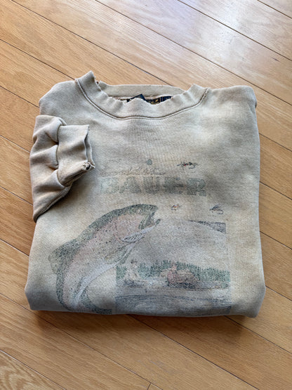 Vintage Eddie Bauer Faded Trout Sweatshirt