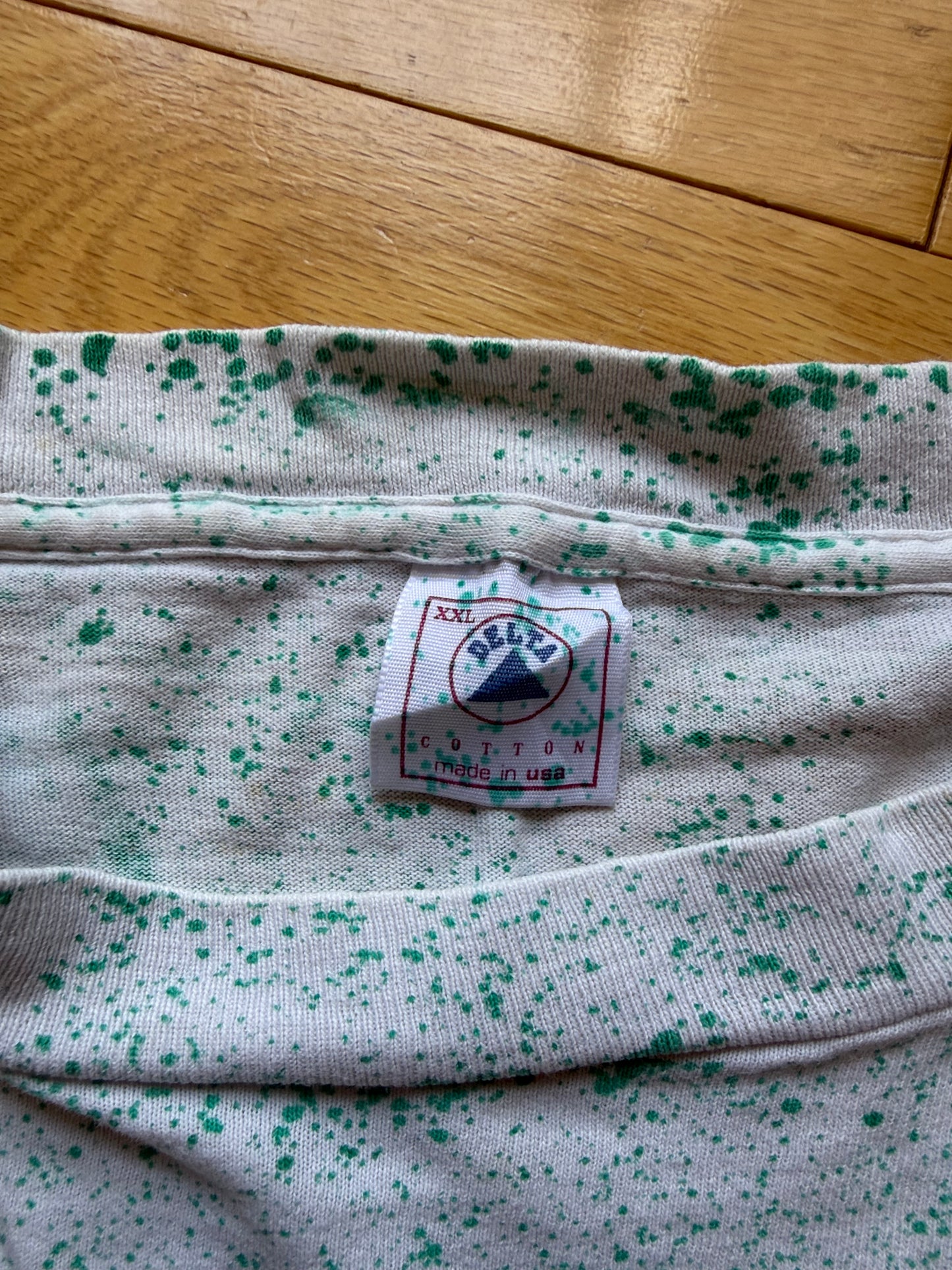Vintage AOP Musky Tee. Size XXL