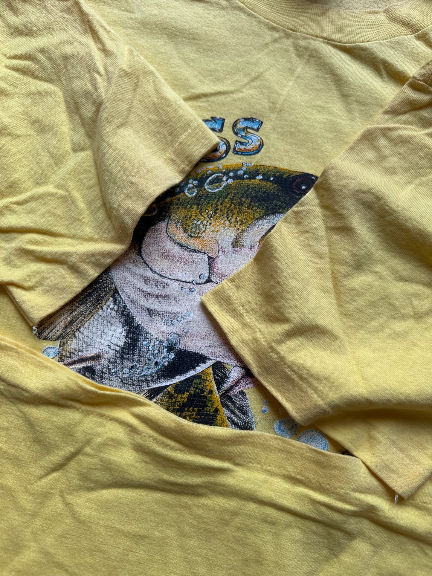 Vintage Bass Tee. Size XL