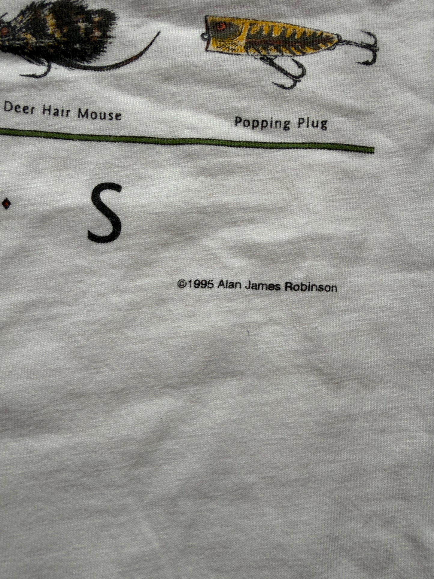 Vintage Alan James Robinson Bass Tee. Size XXL