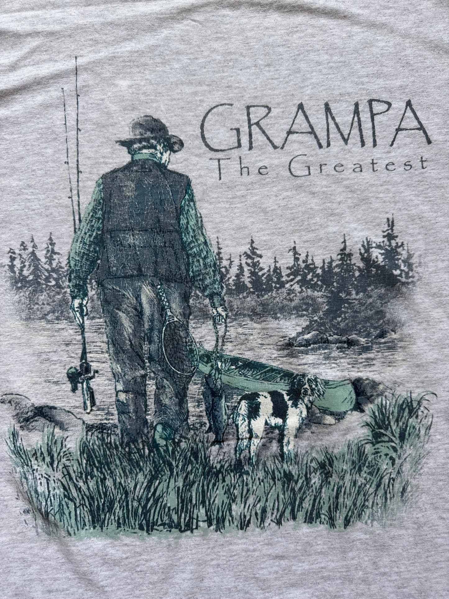 Vintage Grandpa The Greatest. Size L