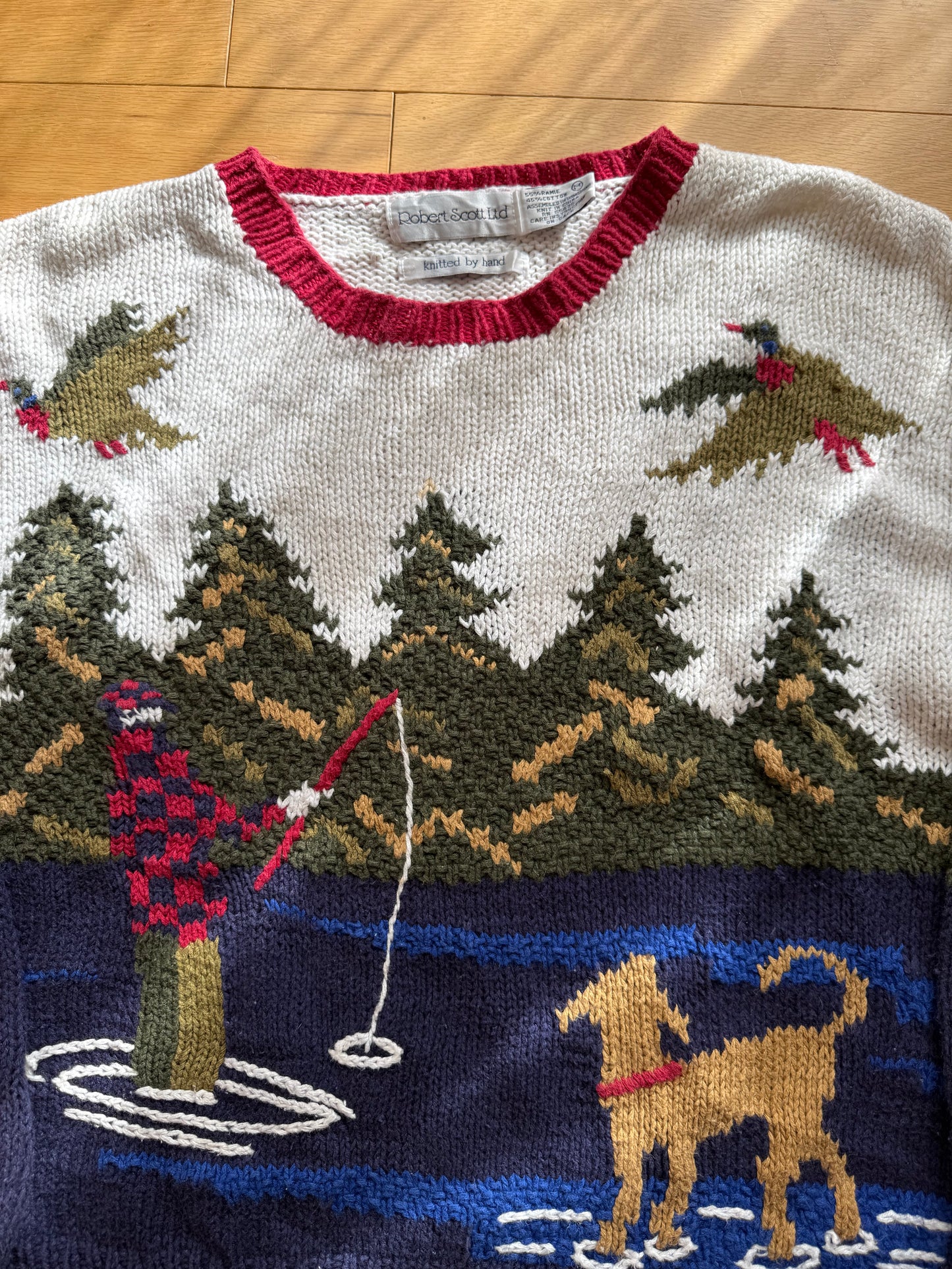 Vintage Robert Bruce Fisherman Sweater