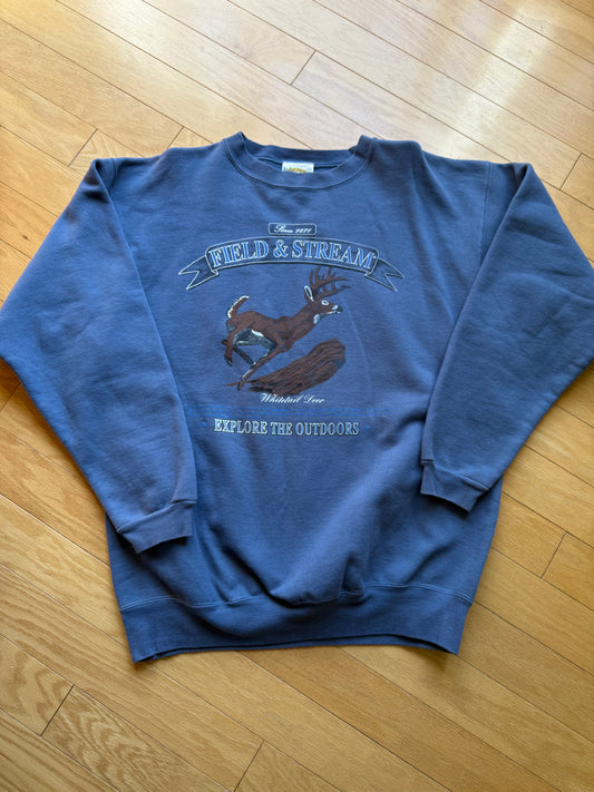 Vintage Field & Stream Buck Crew